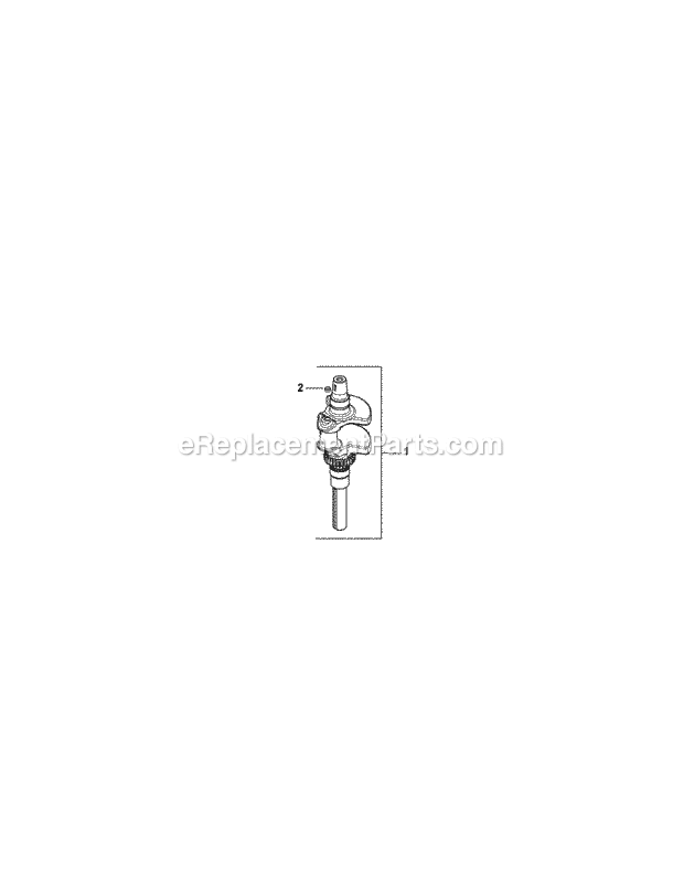 Kohler Cv740-3125 Crankshaft Diagram and Parts List for M54-KH (53BH8CT4050) (2011 & After) Cub Cadet Sprayer